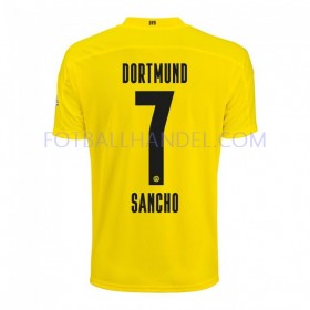 Herre Fotballdrakter Borussia Dortmund Jadon Sancho 7 Hjemme 2020-21 Kortermet